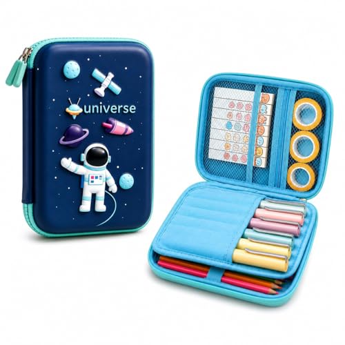 Image of Umadiya Premium Eva 3D Cover Large Capacity Pencil Case Compartments, School Pouch Stylish Pen Holder