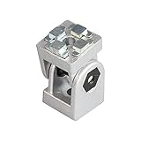 VERPACKUNGSINHALT: Der Set beinhaltet 1 Stk. Winkelverbinder. IM SET ZUSÄTZLICH: 2 x M6 Nutenstein (30 und 40 mm Profil), 2 x Schrauben Innensechskantschlüssel M6 Gewinde 20mm (DIN912).