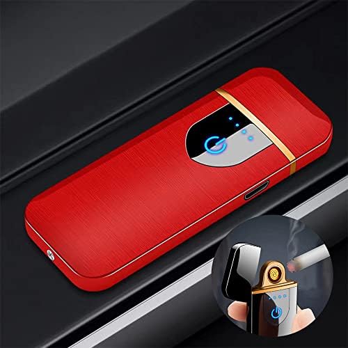 EleBikk Taschenlampe Feuerzeug - Butan Doppelflamme Mit Aufblasbarer Funktion