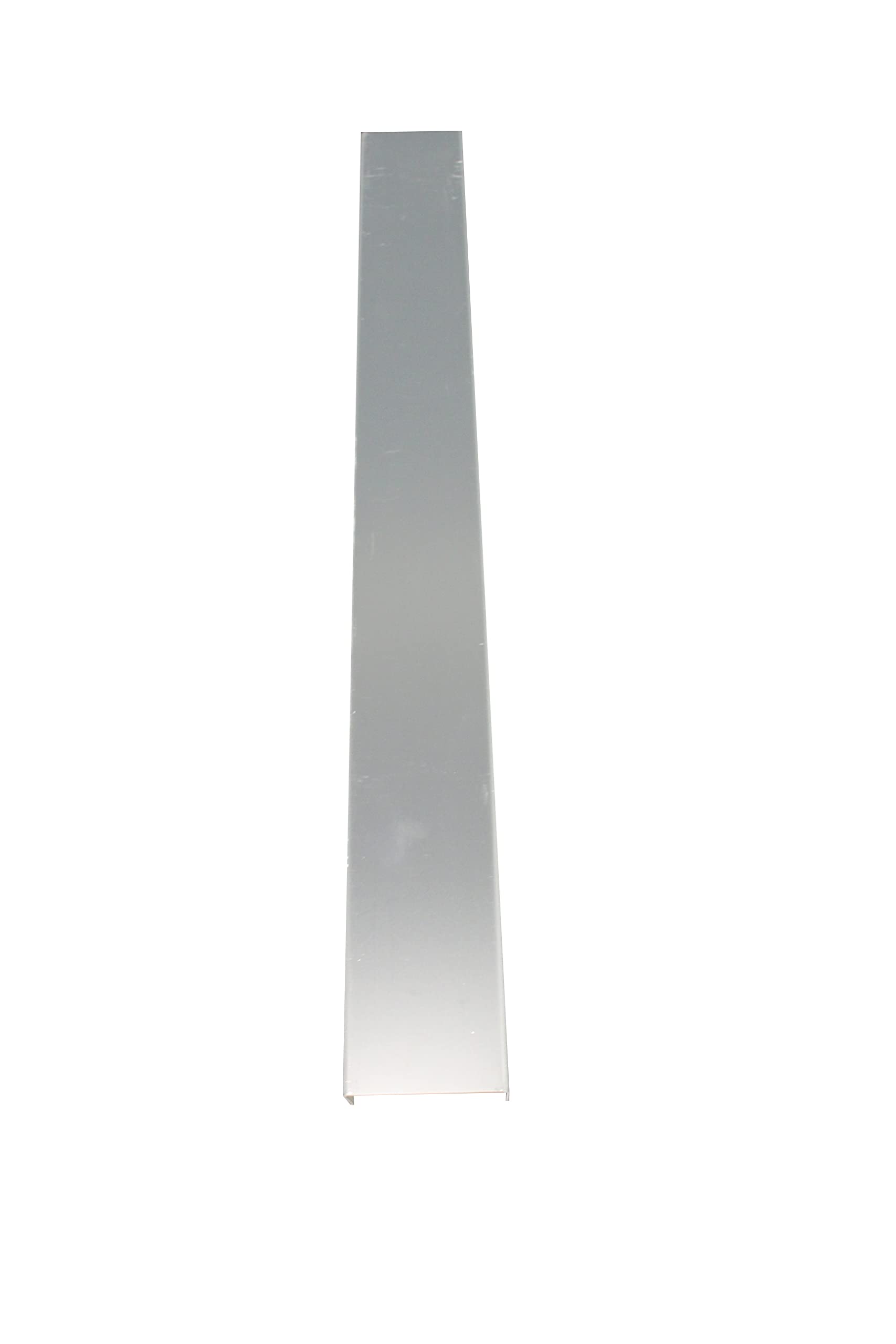 1mm U-Profile Edelstahl gebürstet 1.4301 Länge 2000mm (30x40x30mm)