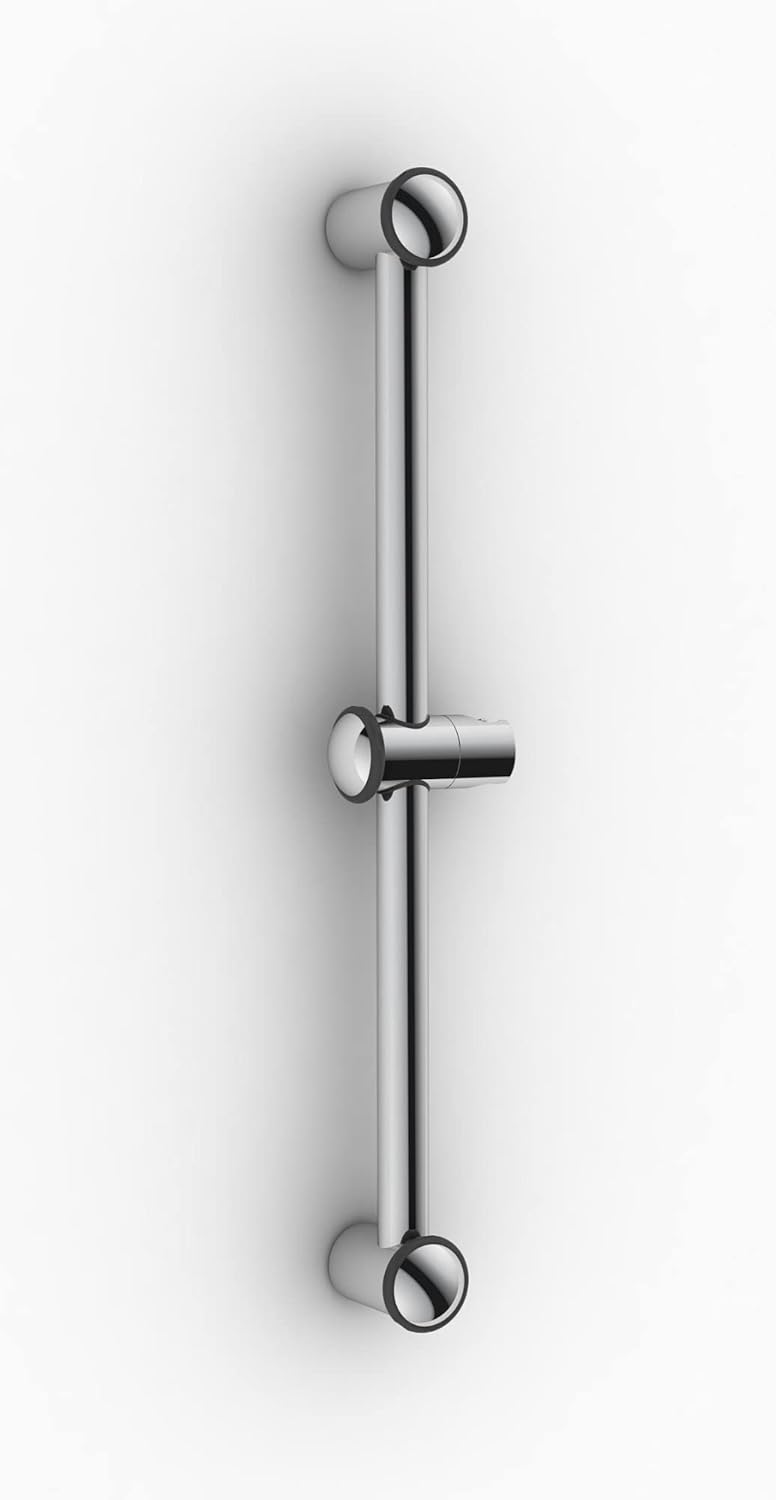 ProFlo PFSASB01 30" Brass Slide Bar with Sliding Hand Shower Holder Chrome Tools