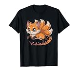 Kitsune Japonais Renard À Neuf Queues Anime