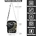 YMGQYJ Gothic Crow Sling Bags Small Crossbody Purse with Adjustable Strap 6.6×2.5×9.4 IN