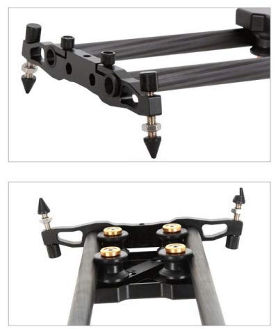 GOWE Mini Carbon Fiber Rods Light 80cm Linear Camera Slider For DSLR 5D2 5D3