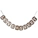 Qadira LOVE IS SWEET Classical Vintage Wedding Decoration Bunting Banner