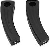 XKMT-5.5' Black Handlebar Pullback Risers Compatible With Universal Bikes (1' Bar) [B00YWCIIGA]