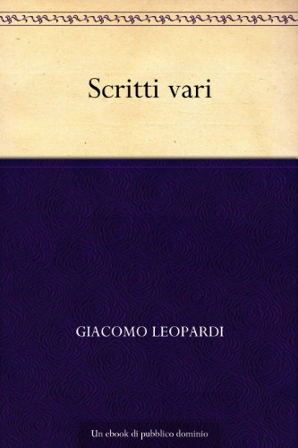  Scritti vari