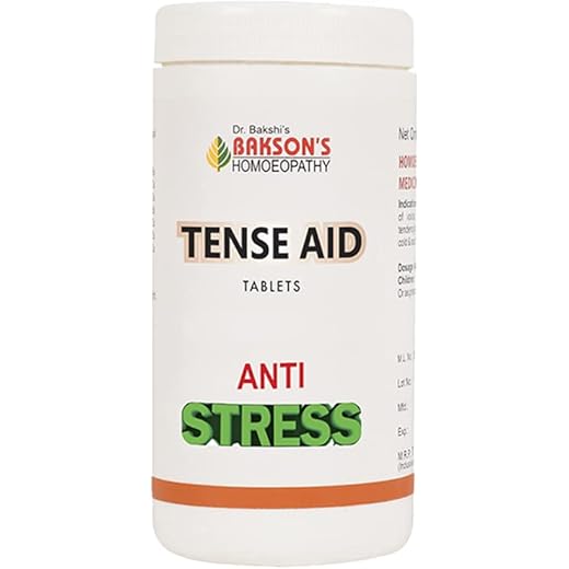 Bakson Tense Aid - 200 Tablets