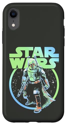 Coque iPhone XR Star Wars Boba Fett idéale pour afficher votre passion geek au bureau