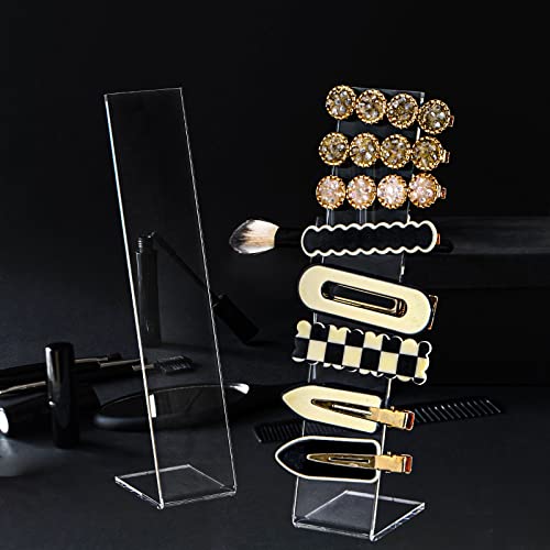Soporte acrílico para sujetar 15 pinzas de cabello miniatura 7