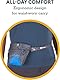 RUFFWEAR Treat Trader, Leckerlibeutel für Hunde mit Taillenclip und verstellbarem Gürtel, freihändiges Training und Zugriff auf Leckerlis, wasserdichtes Futter und sicherem Magnetverschluss, Blue Pool