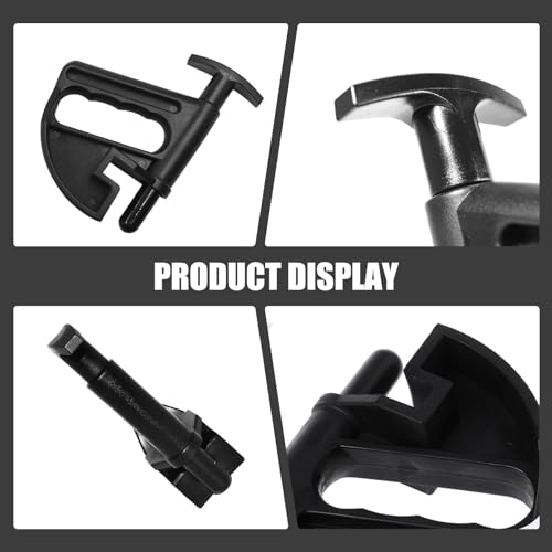 Image of 1 PC Car Tire Changer, 5.7 inch x 6.03 inch High Strength Composite Plastic Lift-up Tire Auxiliary Tire Clamp, Multi-Function Rim Pry Wheel Changing Assistant, Suitable for Most Cars (Black)