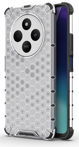 Image of Glasgow Back Case Cover Compatible with [ Mi Redmi A4 5G / 14C 5G / Poco C75 ] (Stylish Design) - Transparent