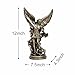 San Miguel Arcangel Statue 12inch St Michael Statue Saint Archangel Michael Statue Defeated Lucifer Tramples Demon Resin Battle Angel Sculpture Bronze Collectible Sculpture Religious Figurines Decor