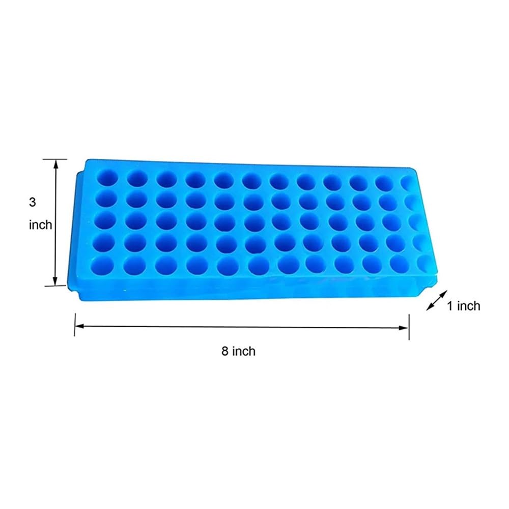 5 portaprovette a doppio pannello for 60 PCR for provette da 0,2/0,5/1,5/1,8/2,0 ml
