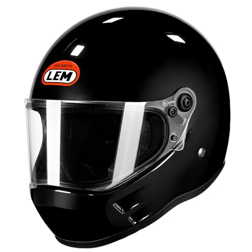 Retro Full-Face Motorcycle Helmet