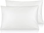 Fittia Toddler Pillow Case with Envelope, 100% Cotton Small Travel Pillow Cases Pack of 2, 14x20 Inches Fits 18x13 16x12, Grey