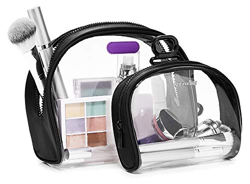 Caboodles Active by Simone Biles See Me Duo Clear Bag for Cosmetics & Essentials