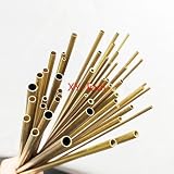 Messingrohr, Außendurchmesser 1,5–6,5 mm, Innendurchmesser 0, Wandstärke,25–1, Stück, 300 Länge(OD 4 x ID 2mm)