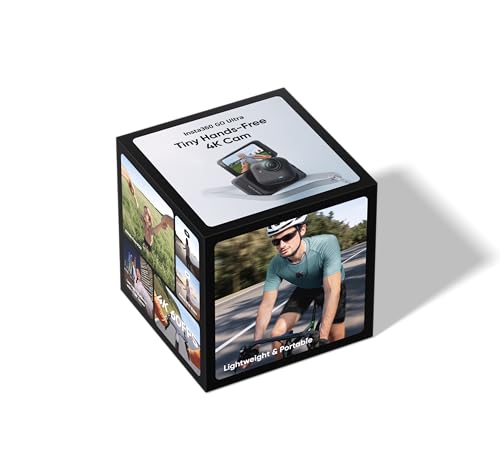 Image of Insta360 GO Ultra Midnight Black - Standard Bundle