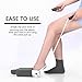DILSIAI Sock Aid Device for Seniors Assistant Device no Bending Helper Easy on and Off Stocking - Without Bending, Slip Resistance, Reliable Sock Aid Device for Seniors (Sock aid S White)
