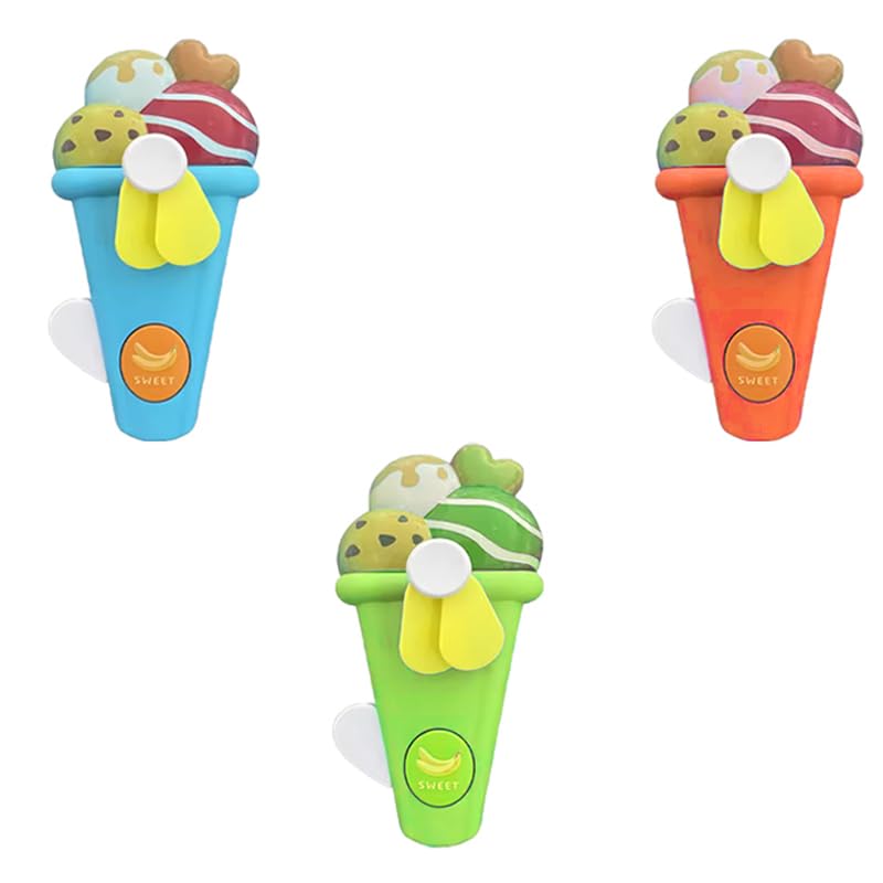 Abhinandan Decors Hand Pressure Mini Fan Fruit Shape Cute Squeeze Toys/Cool Summer Fan/Fan Without Battery/Kids Fan Toys Multi Color Ice Cream Fan (B0D2PBS69D) Amazon Price History, Amazon Price Tracker