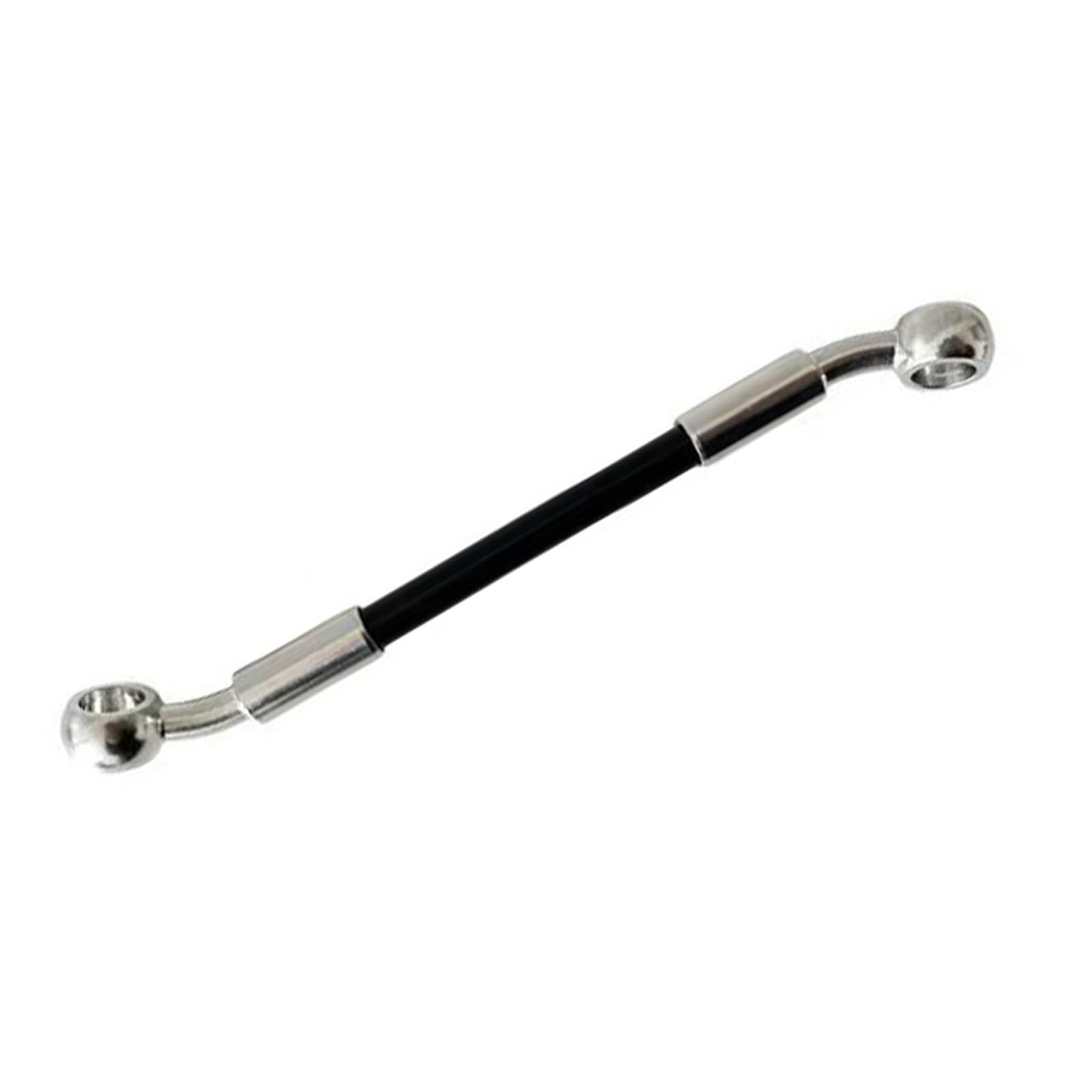 Motorcycle Brake Hose 28°-28° Motorcycle 10mm Banjo Braided Cable Brake Hose Fittings Hydraulic Oil Pipe 10cm-500cm Accessories(10CM)