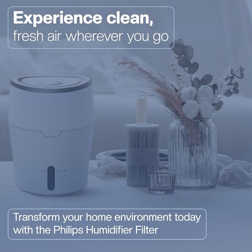 Miniatura 4 de 2 Filtros Para Humidificador Philips Hu4814, Hu4813, Hu4811, Hu4803 Hu4801 Sustituye Fy2401 Humidificación Higiénica, 99 Menos Bacterias