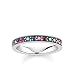 Produktbild Thomas Sabo Damen-Ringe 925 Sterling Silber Künstliche Perle '- Ringgröße 50 (15.9) TR2144-322-7-50