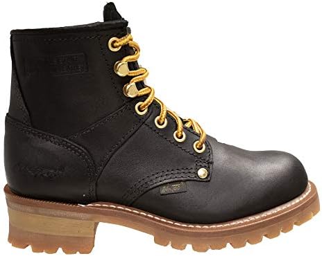 Ad Tec Women's 6in Full Grain Oiled Leather Work Boot, Composite Safety Toe, Oil, Slip and Acid Resistant Outsole Black 8M US | Image 1
