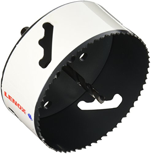 Lenox Tools - 1773006 Bi-Metal Speed Slot Arbored Hole Saw with T3 Technology 4-1/2