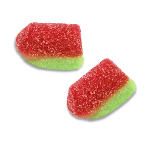 Damla Gummy Sweets Collection | 1kg Bulk Tub | Assorted Chewy Candy Mix for Parties & Pick 'n' Mix (Damla Watermelon Slices 1kg)