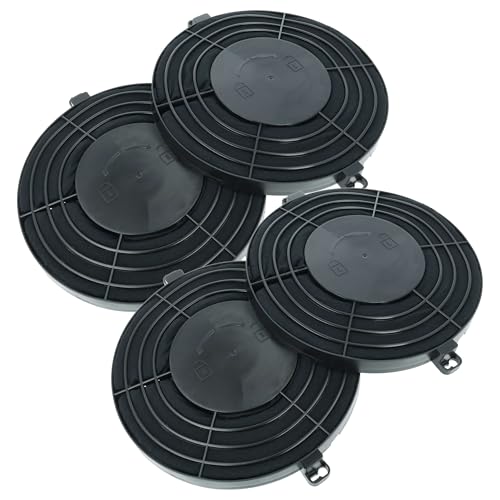 vhbw 4x Filtres à charbon actif remplacement pour IKEA 604.019.57, Nyttig FIL 900 pour hotte aspirante - 25,5 cm