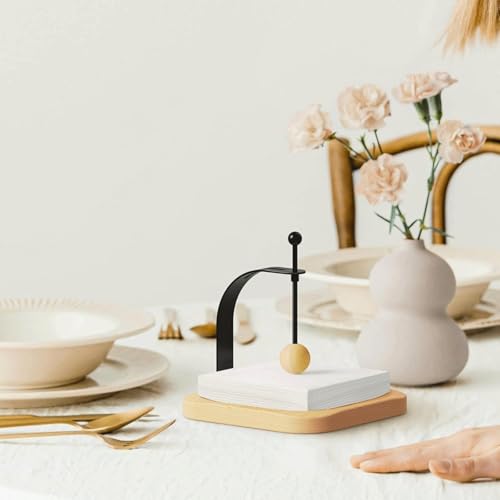 Napkin Holders for Paper Napkins Metal Napkin Holder for Table Stylish Cocktail Napkin Holder Decor Napkins Holders Flat Napkin Holder for Kitchen Dining Dining Table Centerpiece Decor4