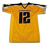 borizcustoms Gotham Rogues Football Jersey Stitch Sewn New Yellow Black (42)