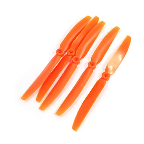 X-DREE 5PCS Direct Drive Brushless Motor Parts HD-8060 Propeller Orange(5PCS Direct Drive Brushless Parts HD-8060 Propeller Orange
