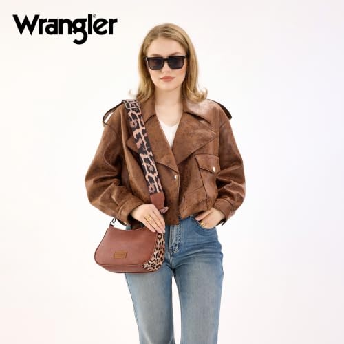 Image of Wrangler Shoulder Bag for Women Western Small Purse Hobo Handbag