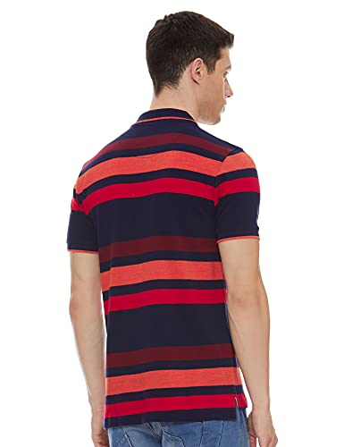 Image of Max Men's Men Striped Polo T-Shirt