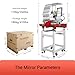 Poolin Embroidery Machine 15 Needles 14x20 inch Area, Full Metal Body 1200spm Auto Color Change & Thread Trimming, WiFi Design Upload, for Cap Hoodie T-Shirt Jacket Pants, Full Accessories & Training