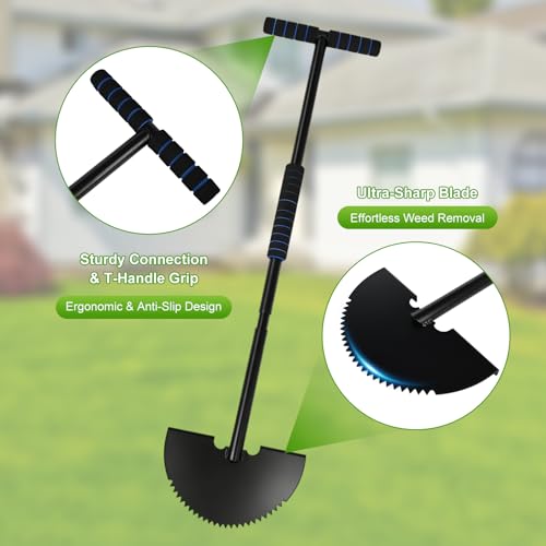 Ranwin Half Moon Edger with Weeder
