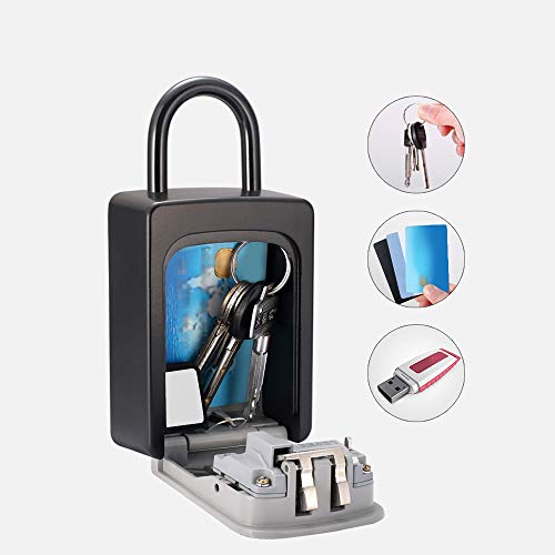 Staright Caixa de chave segura com tampa contra poeira Não há necessidade de instalar a combinação d