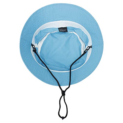 Muryobao Womens Bucket Sun Hat Outdoor Uv Protection Fisherman Hat Packable Summer Travel Beach Fishing Cap Upf50+ Sky Blue #TOP4