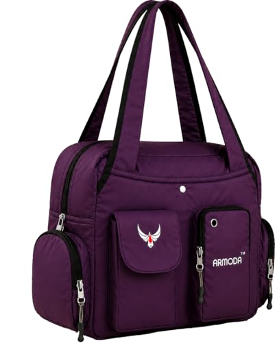Image of ARMODA Double Pockets Glamour: Stylish Shoulder Bag for Ladies