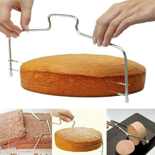 Cortador de Bolo Nivelador Para Partir Ao Meio Com Precisao Para Confeitar Linha Premium Diversos Ni