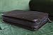 Aviator Bible Cover for Men, Zippered, with Handle, Suede, Brown, Extra Large