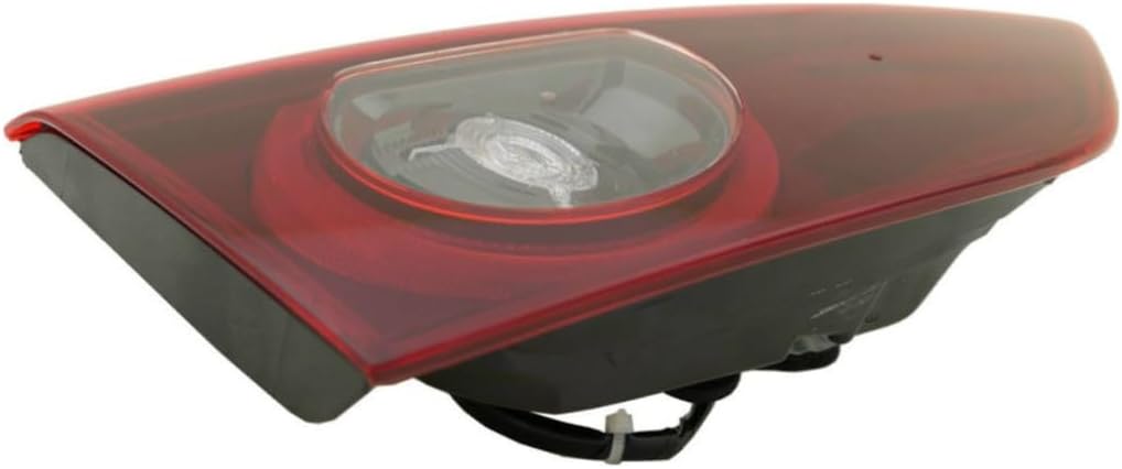 KarParts360 For Mazda 3 2022 2023 2024 Sedan Back Up Light Assembly Driver Side | Inner | CAPA | With Signature Lighting | With Bulbs | Replacement For MA2802132, MA2802132C | BGKN-51-3G0B