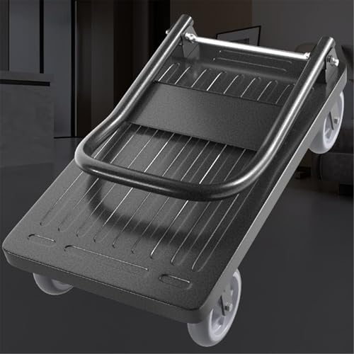 Carretilla plegable multiuso con ruedas de goma miniatura 4