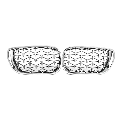 Calandre diamant pour BMW E46 4 portes 2002-2005 en ABS chromé élégant