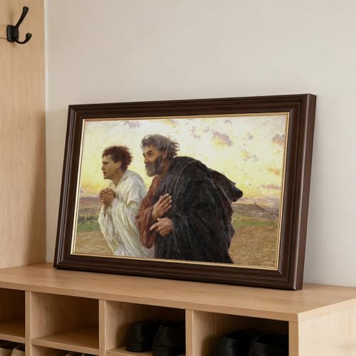 Impression sur toile disciples Peter John courant tombe décoration murale bureau