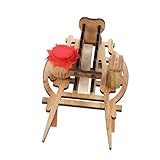 Holzornament-handwerk – geeignet für den einsatz bei vielen gelegenheiten, wie zum beispiel zu hause, im büro usw., und es kann stabil auf der tischplatte platziert werden, tischdekoration aus holz